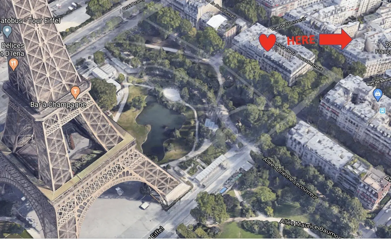 Brouilly Apartment One Block From Eiffel Tower Parigi
